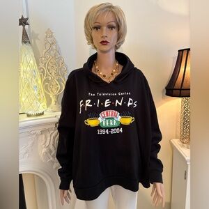 FRIENDS Black Cowl Neck Sweater